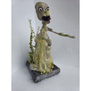 OOAK Creepy Oddity Art Sculpture Doll Clay Creepy  Alien Swamp Monster Creature